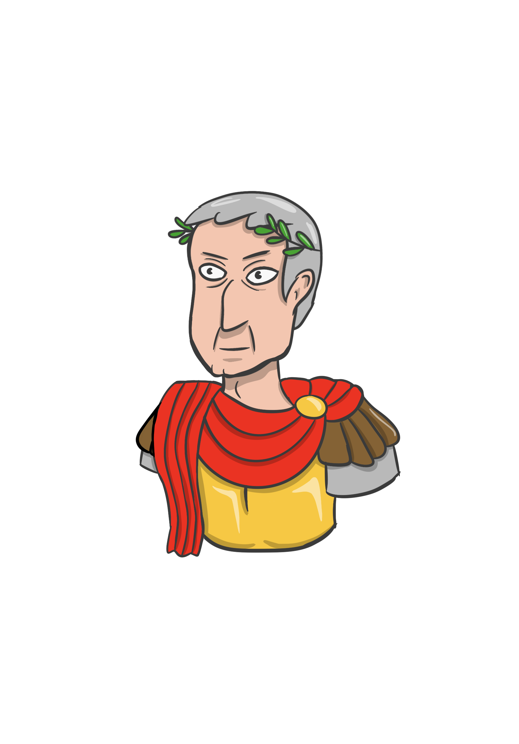drawing of Caesar