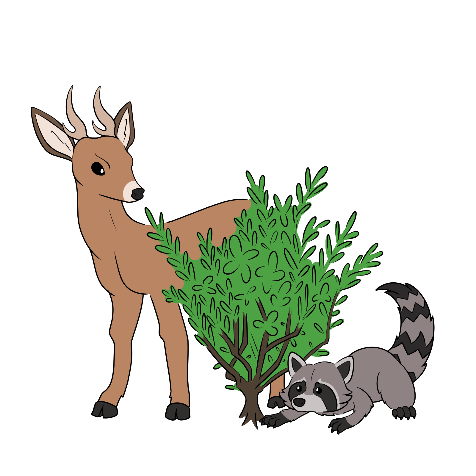 soweli li lon poka kasi