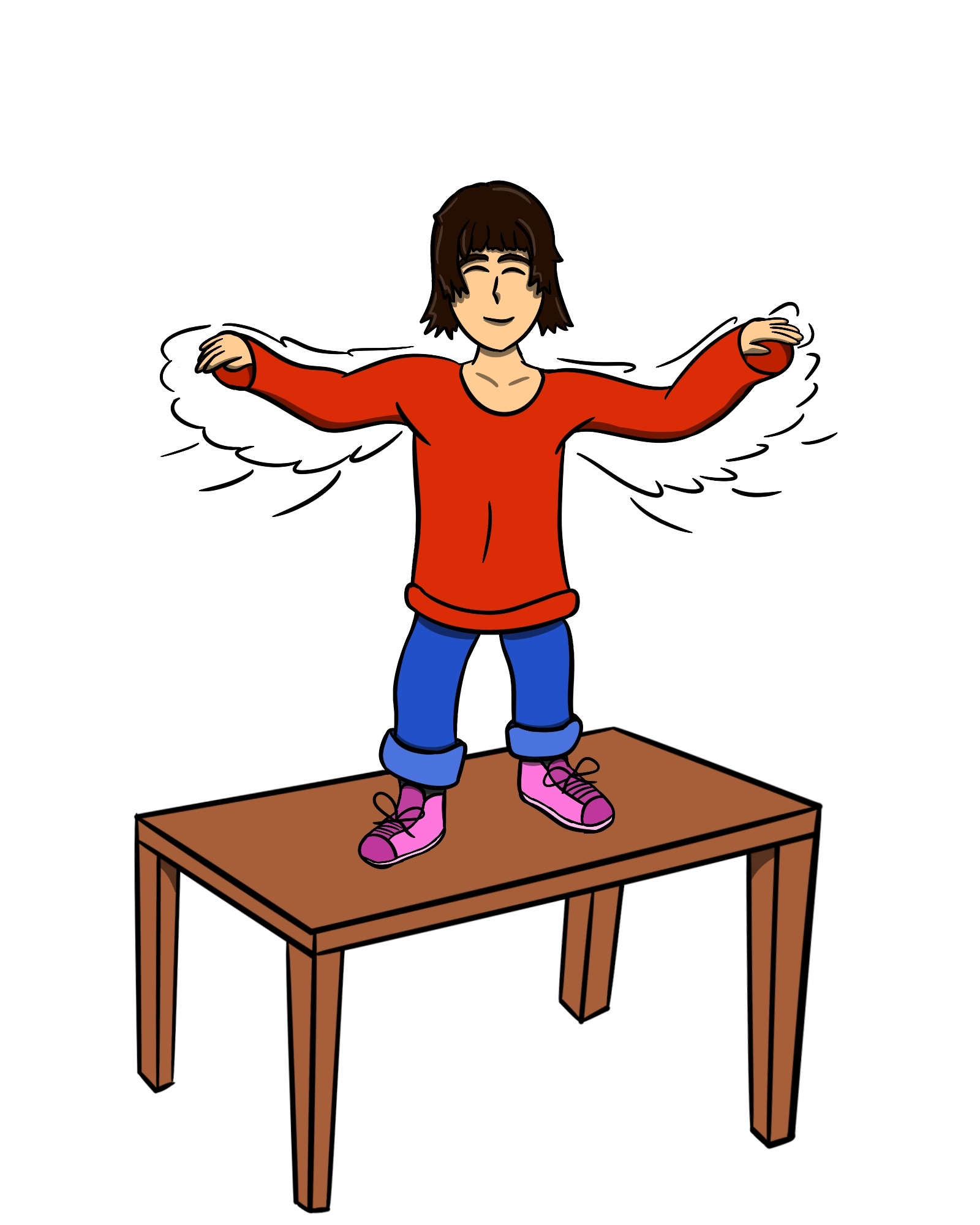 jan lili li lon supa li tawa e luka ona